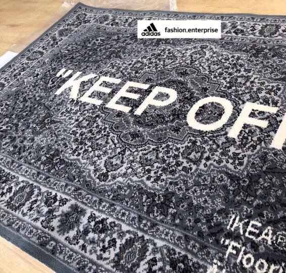 Off white top ikea rugs