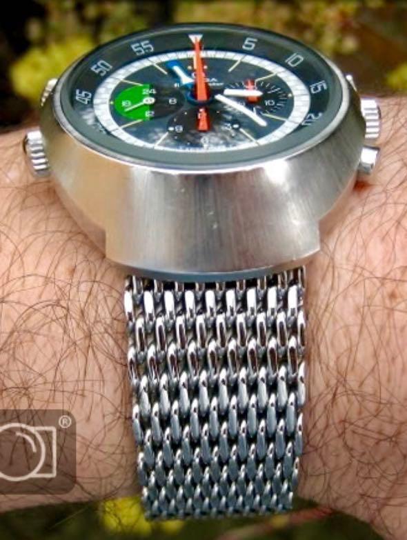 omega speedmaster mesh bracelet