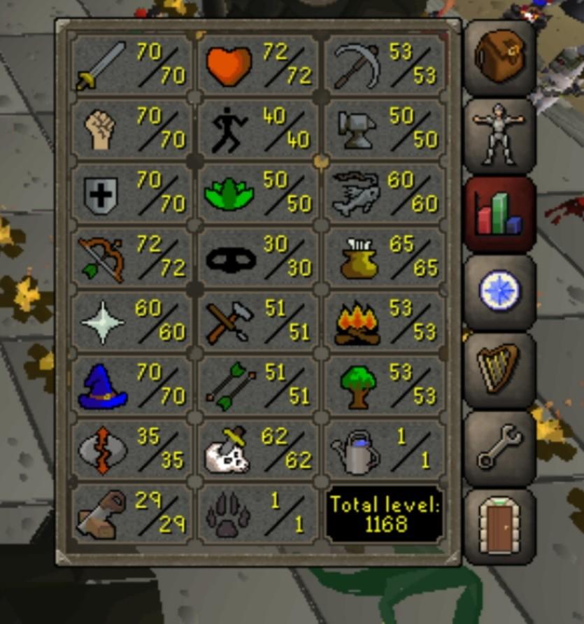 Osrs 88 cb level account for sale stat ur offer, Video Gaming, Gaming