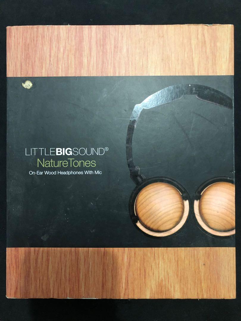 Over ear headset (Category: Headphones & Headsets) located in Pasig City. Submitted by seazone.deal (Listing ID 233469247, Image 1). Description: Little big sound natire tones on-ear wood earphones with mic CherryWood Best for listening: Reggae/Acoustic/Jazz Minimal issue on ear foam. Seldom used.