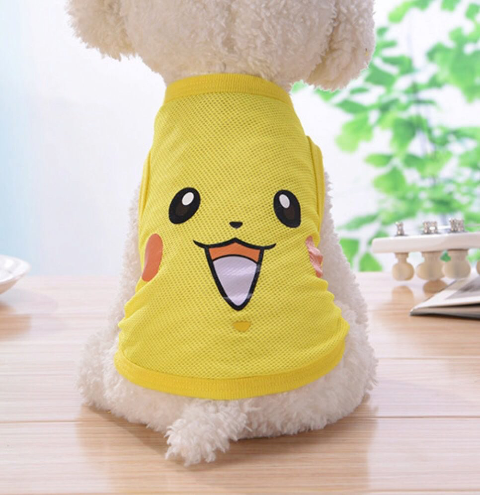 Pet Cloth Cat Dog Rabbit Cloth Pikachu Pc069 Ta Pet Supplies For