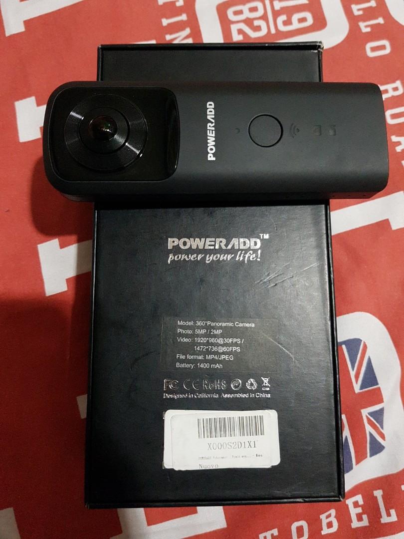 poweradd 360 panoramic camera