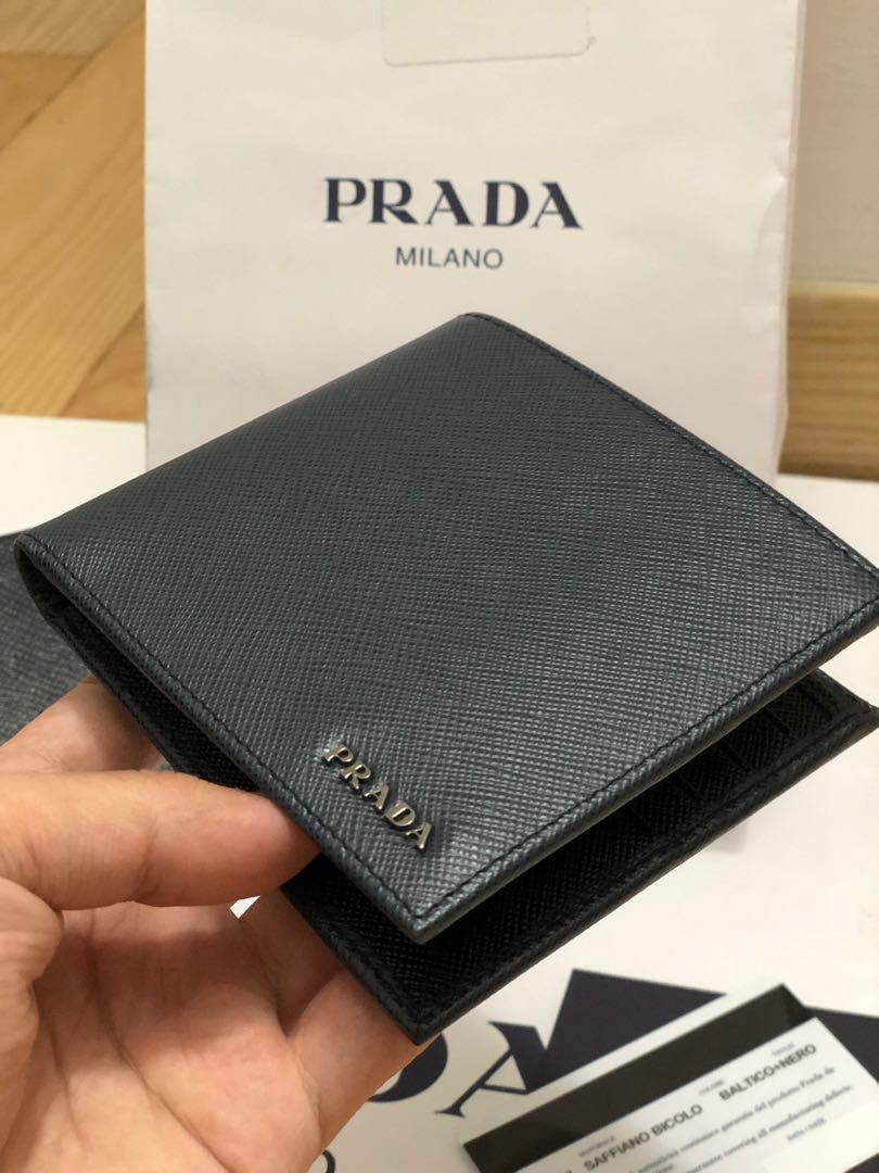 Prada Men Wallet, Men's Fashion, Watches & Accessories, Wallets & Card
