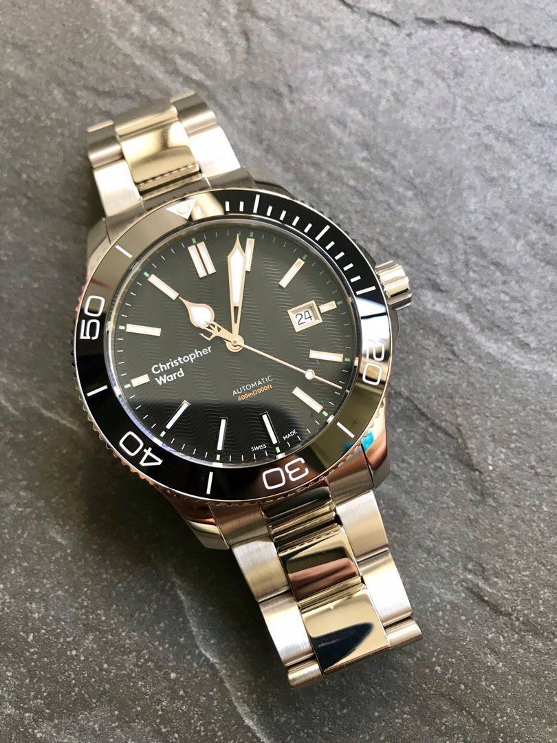 Christopher Ward C60 Trident Pro 600m Diver - Not Seiko Tag Heuer Sinn  Omega IWC Rolex Breitling Ball Oris, Luxury, Watches on Carousell