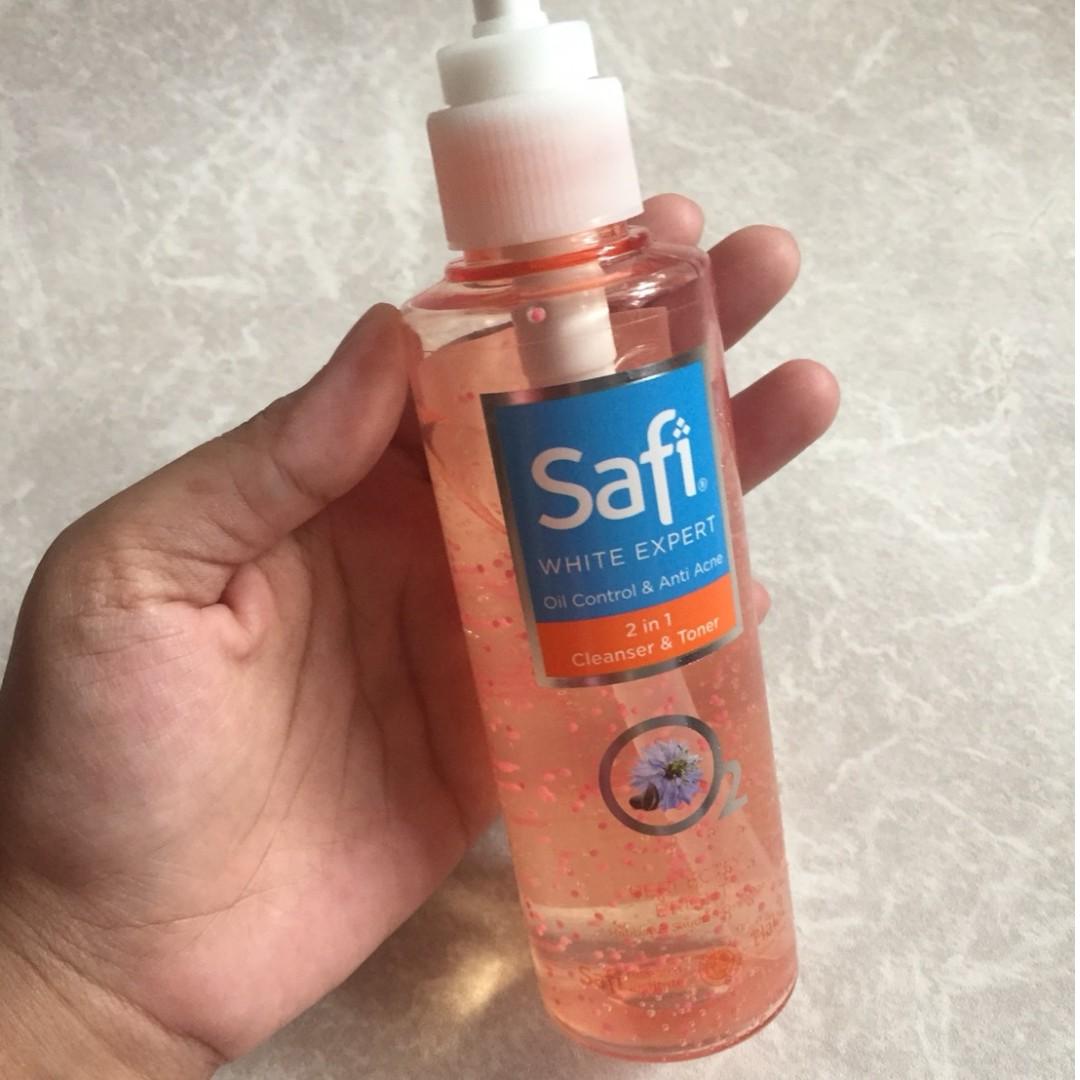 Safi oil control & anti acne outlet 2 in 1 cleanser & toner