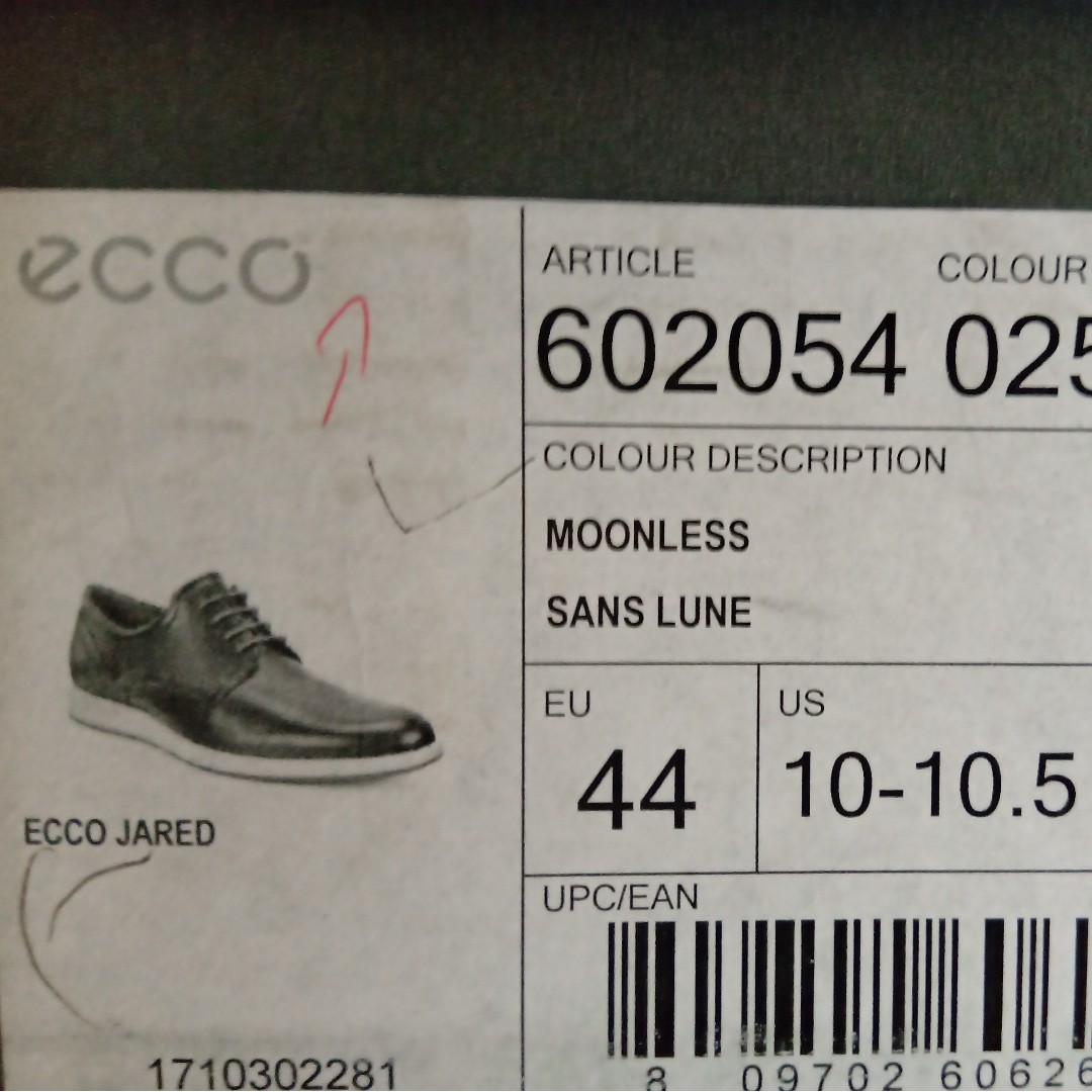 Sepatu Casual Pria Ecco Jared Fesyen Pria Sepatu Lainnya di