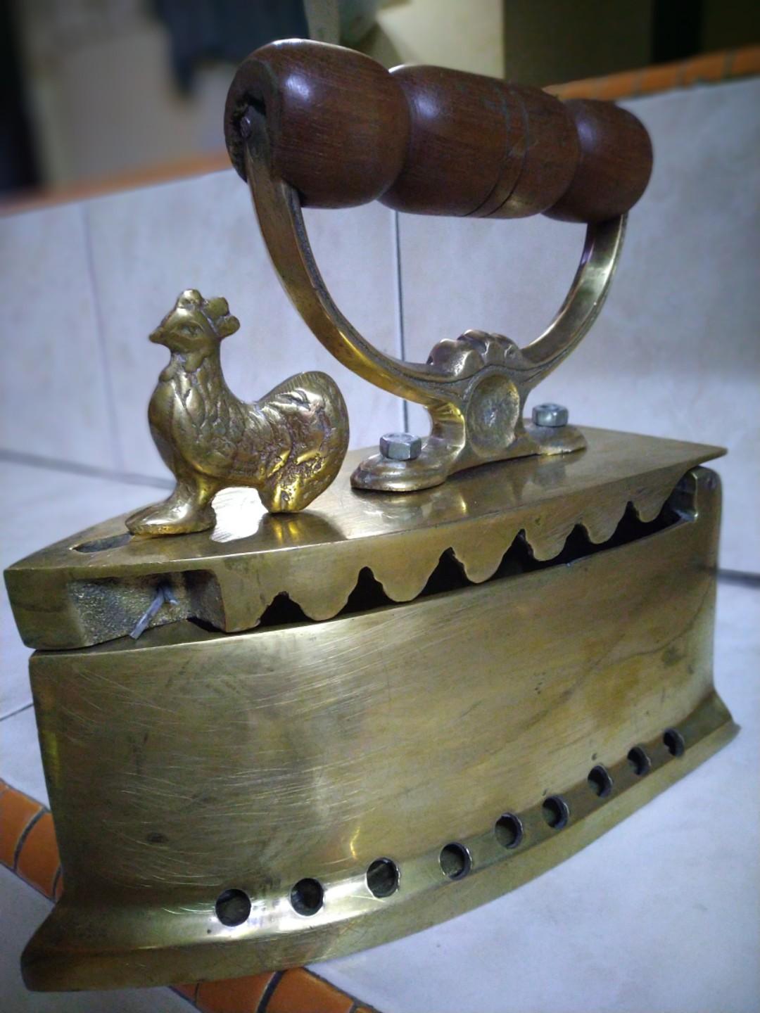 Seterika Arang Ayam Jantan Antiques Vintage Collectibles On