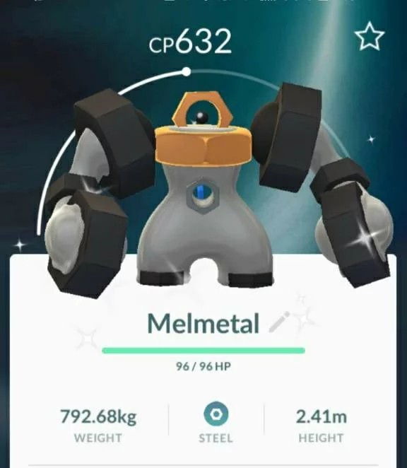 Shiny Melmetal Pokemon Go Toys Games Video Gaming Video Games