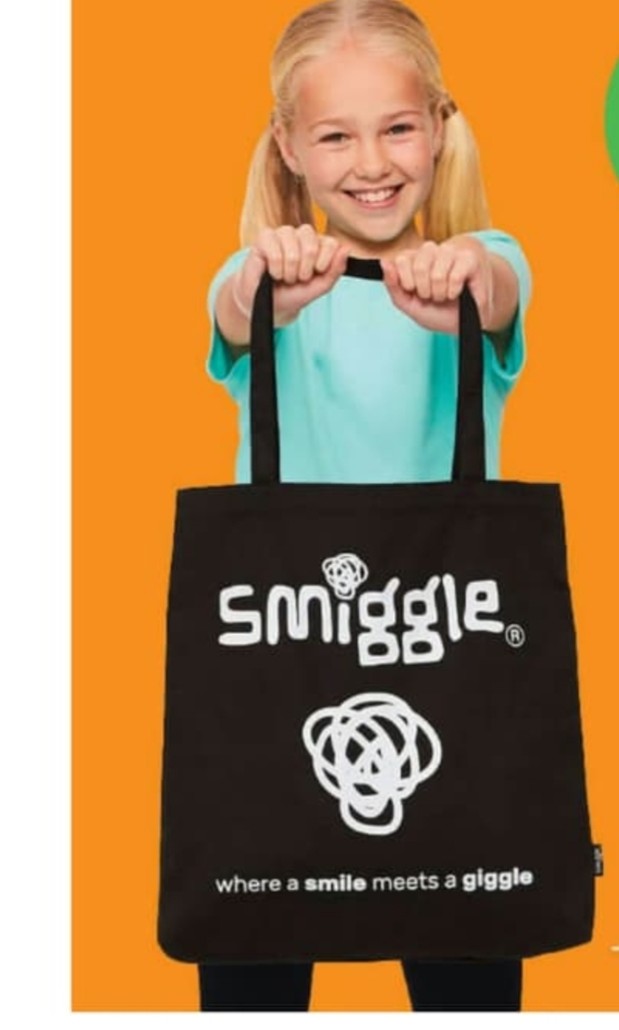 smiggle tote bag
