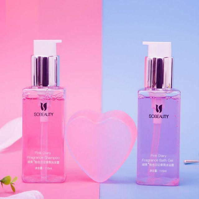 Sobeauty Little Pink Box Aromatic Shampoo And Body Set Health