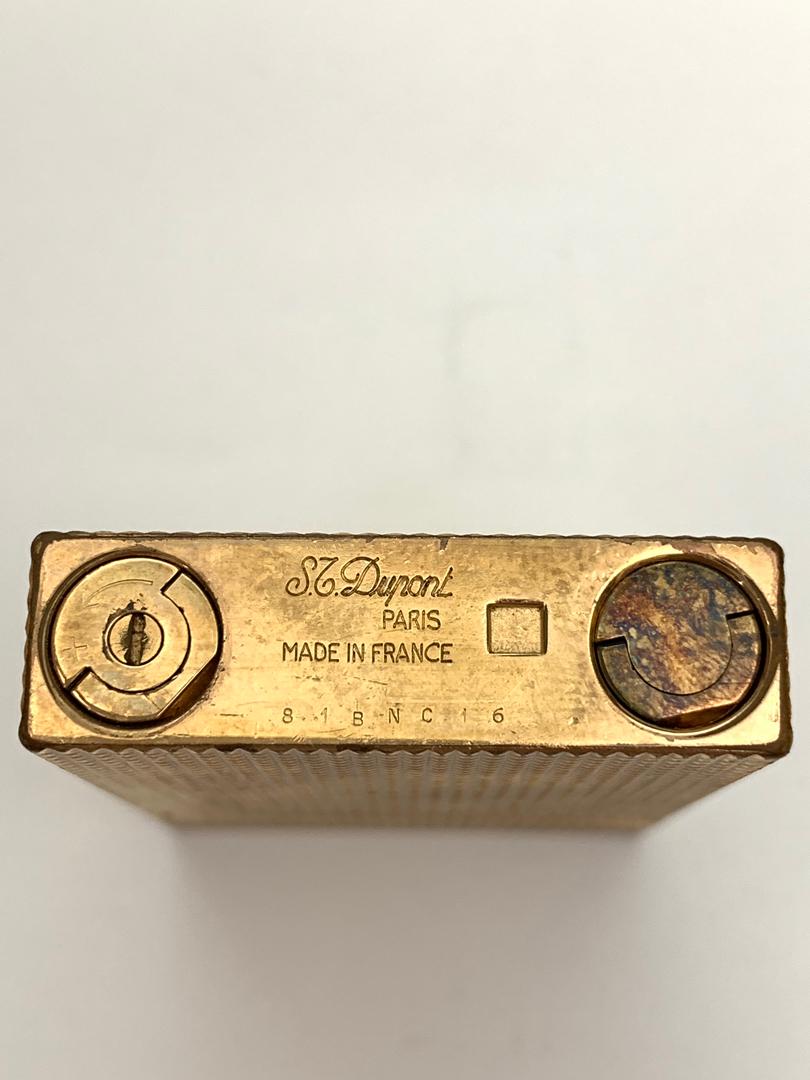 ST Dupont gold lighter 金打火機, 名牌, 飾物及配件- Carousell