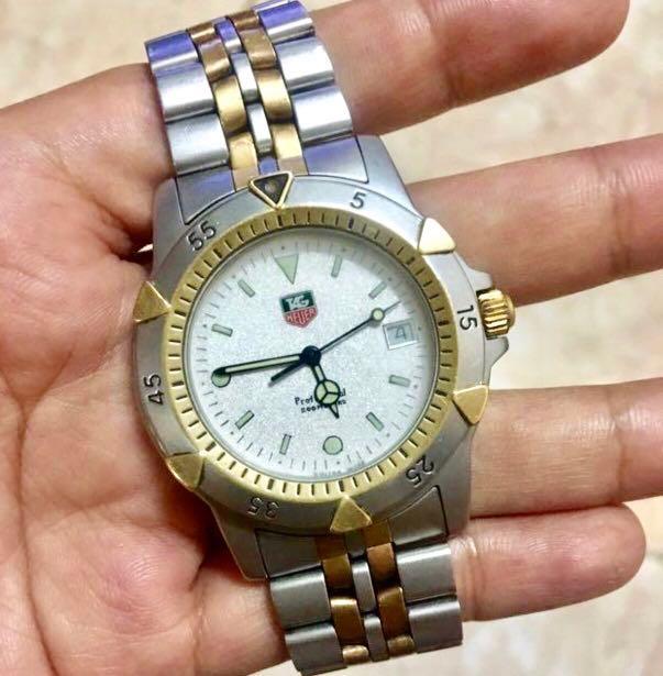 Tag Heuer two toned professional watch (Category: Men's Watches) located in Manila. Submitted by shopwitha_ (Listing ID 227903936, Image 1). Description: .