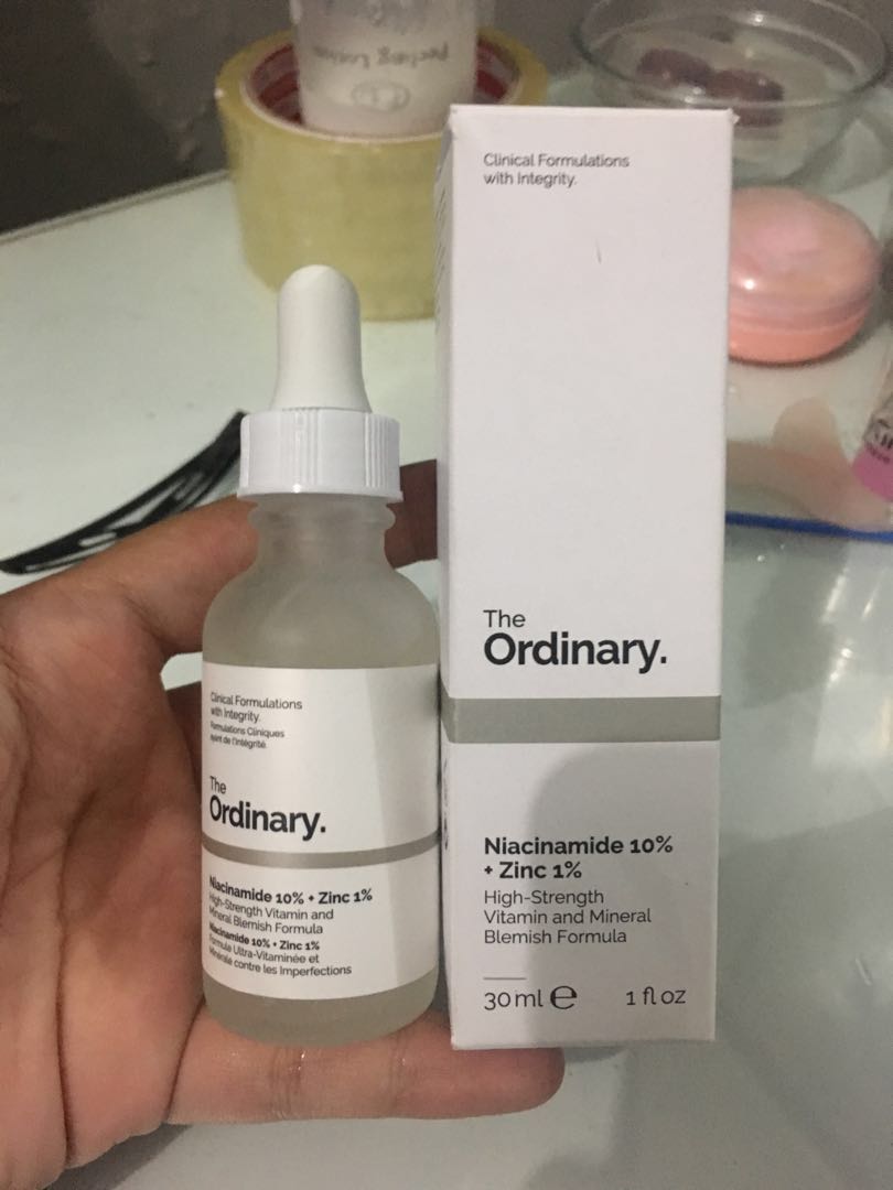 The Ordinary Niacinamide, Kesehatan & Kecantikan, Kulit, Sabun & Tubuh ...
