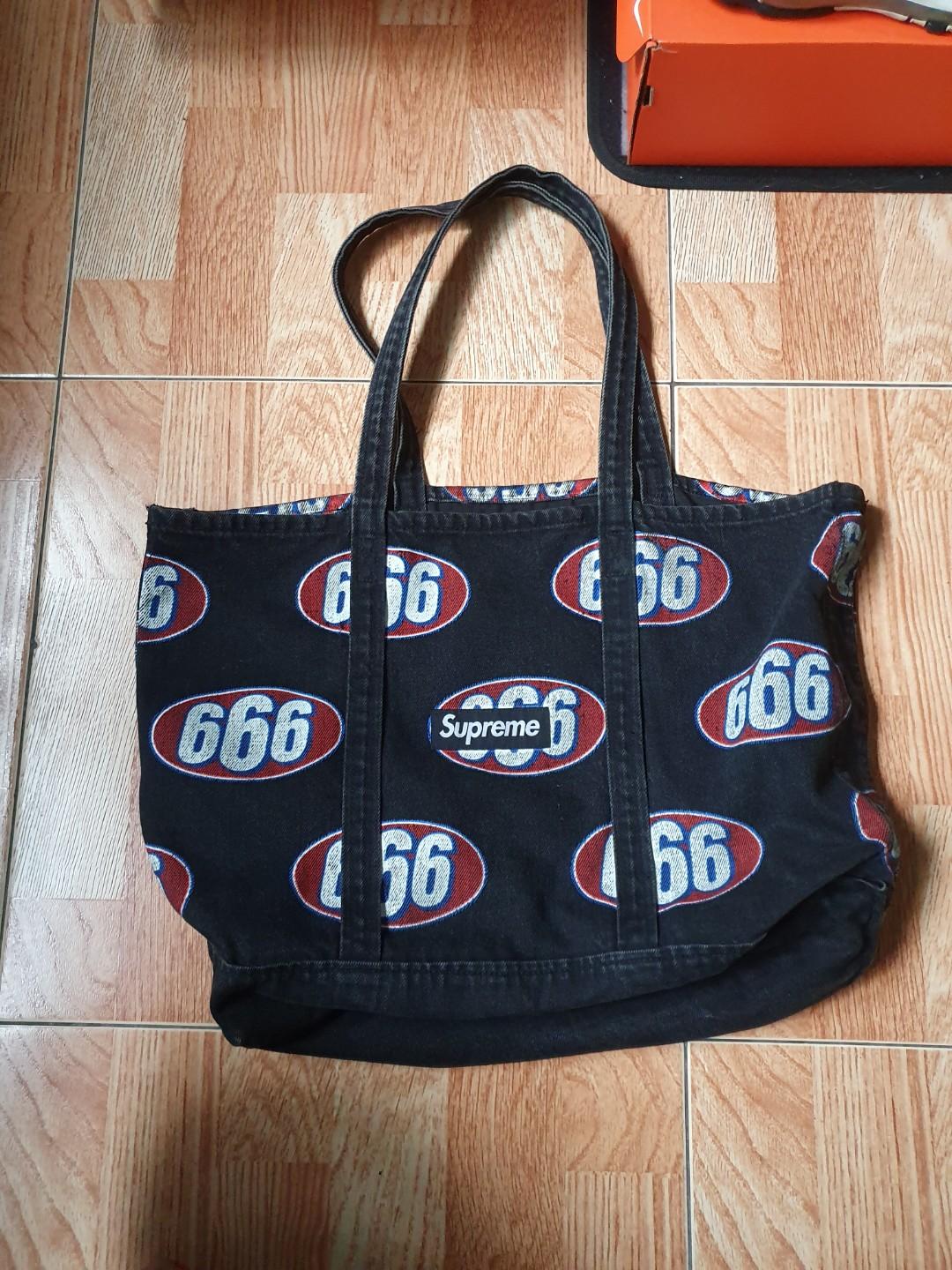 Supreme 666 2025 tote bag
