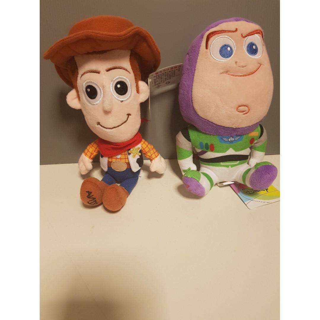 plush woody and buzz