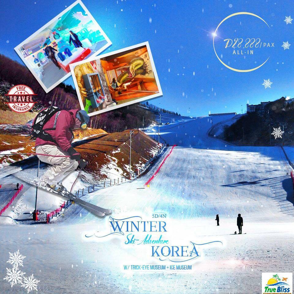 Winter Korea Package Tickets Vouchers Attractions On Carousell