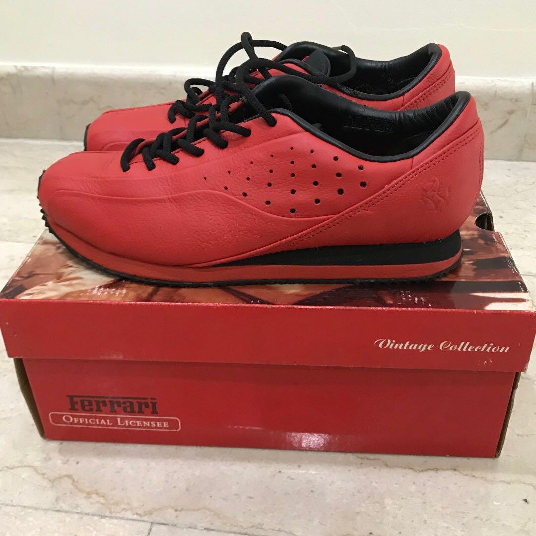 Man Shoe, Red/Rosso Corsa Size 
