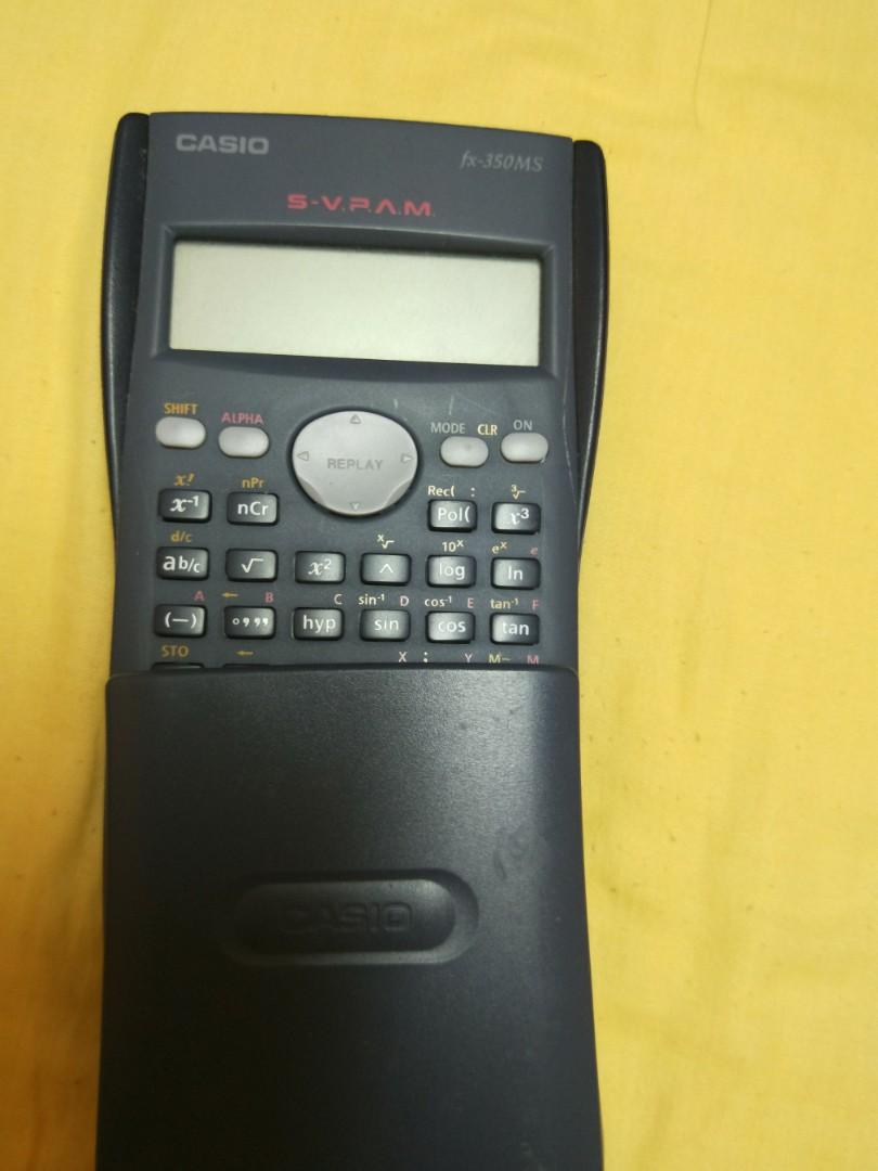 卡西歐工程計算機fx 350ms 電腦3c 其他電子產品在旋轉拍賣