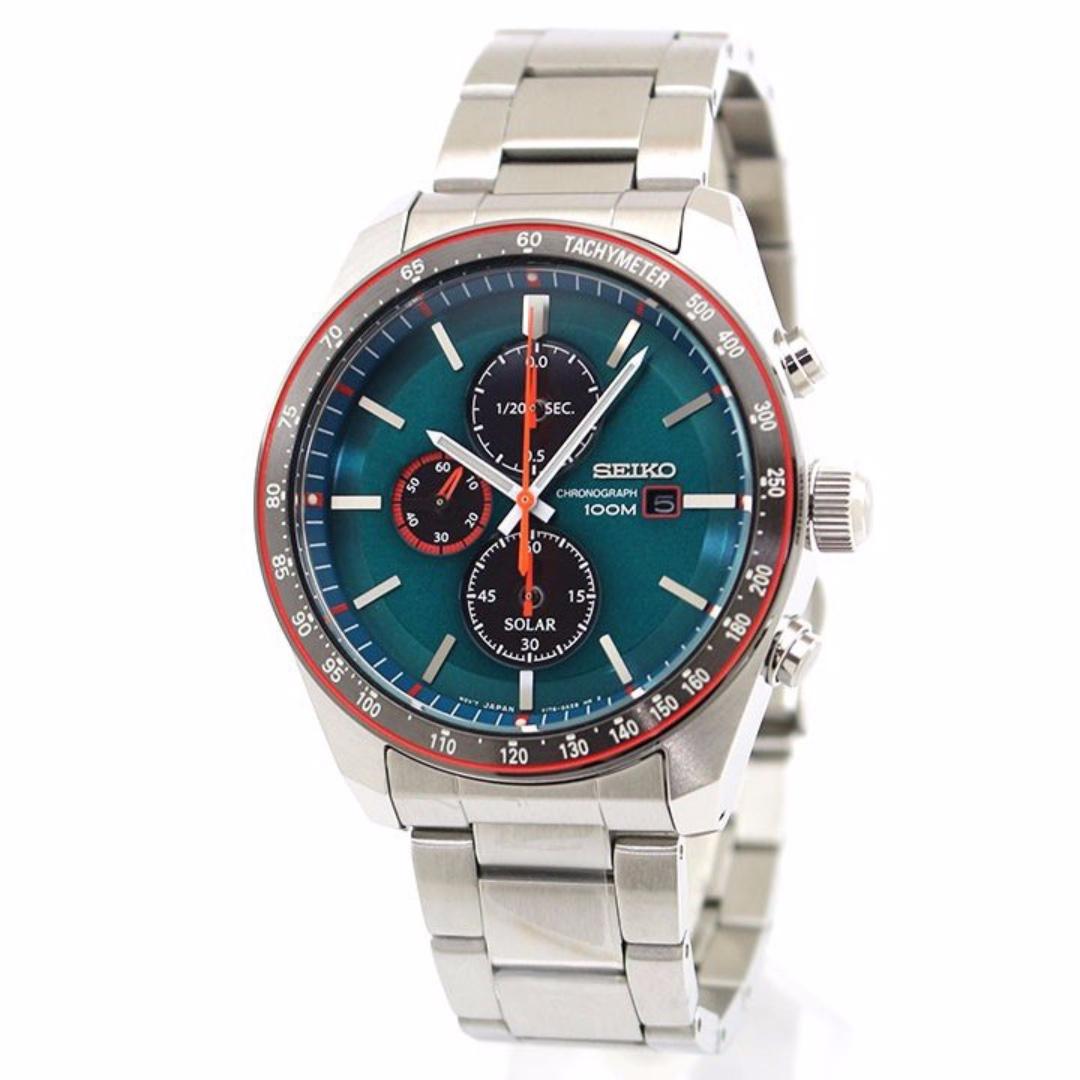 SEIKO CHRONOGRAPH Discover More SSC717P1 SOLAR 100M