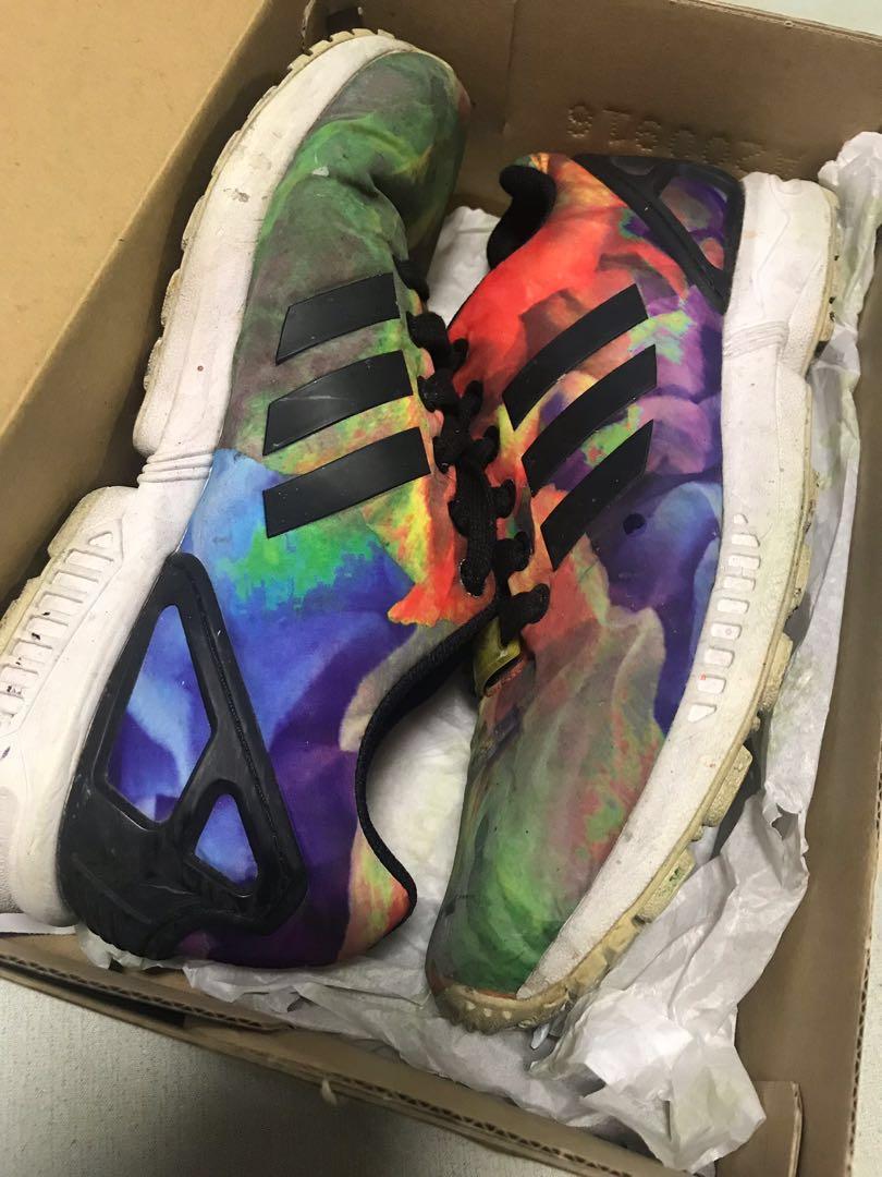 Adidas zx flux multicolor floral clearance
