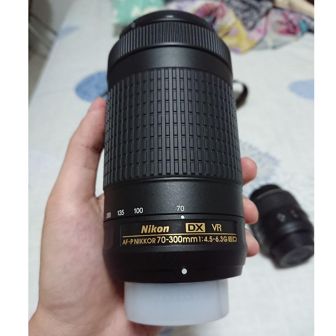 Price Dropped Af P Dx Nikkor 70 300mm F 4 5 6 3g Ed Vr Photography Lenses On Carousell
