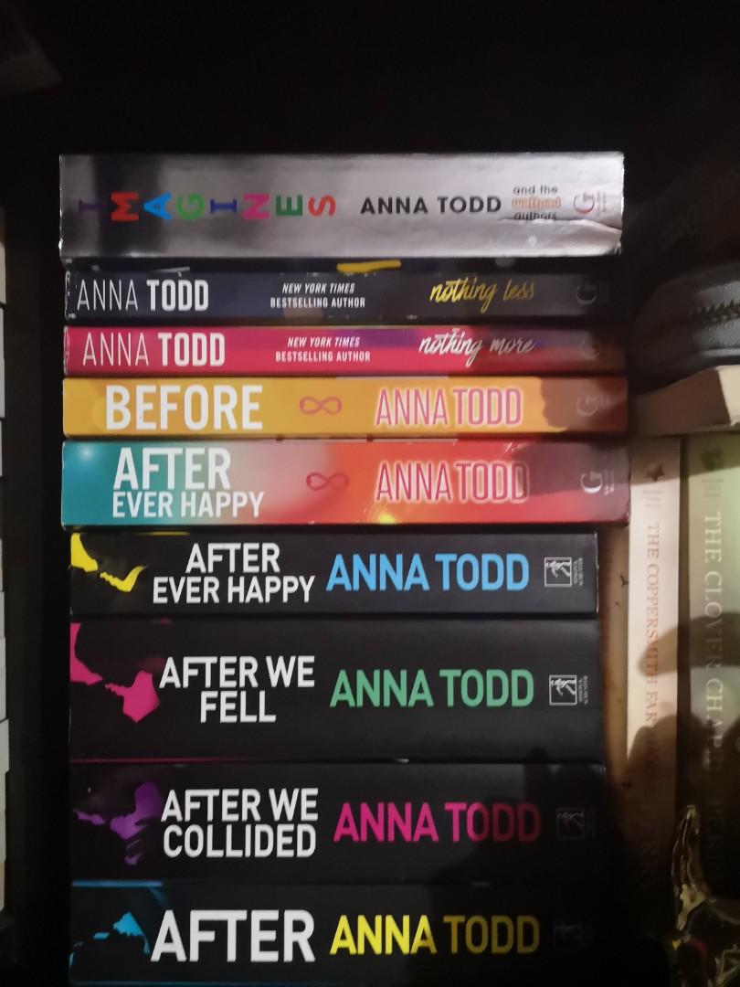 After Series By Anna Todd Books Stationery Books On Carousell