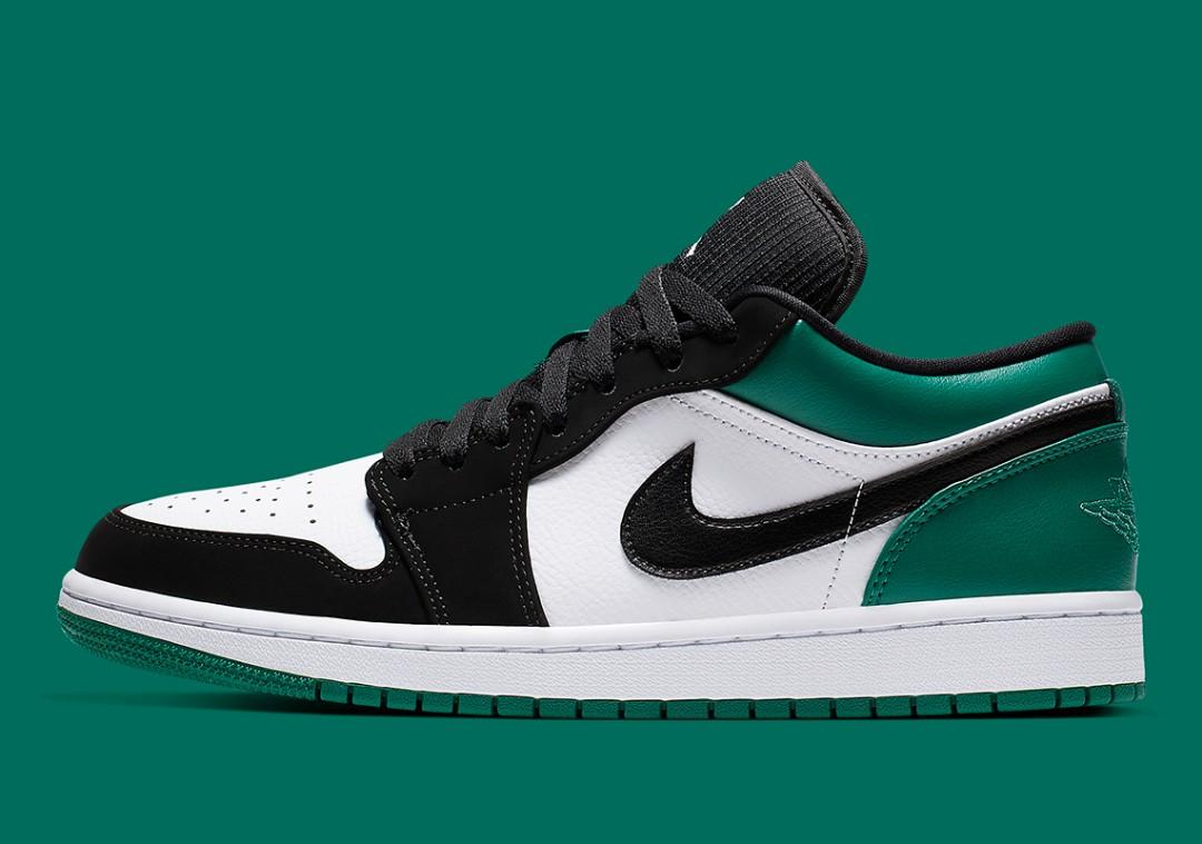 Air Jordan 1 Low Mystic Green, Men's Fashion, Footwear, Sneakers on  Carousell