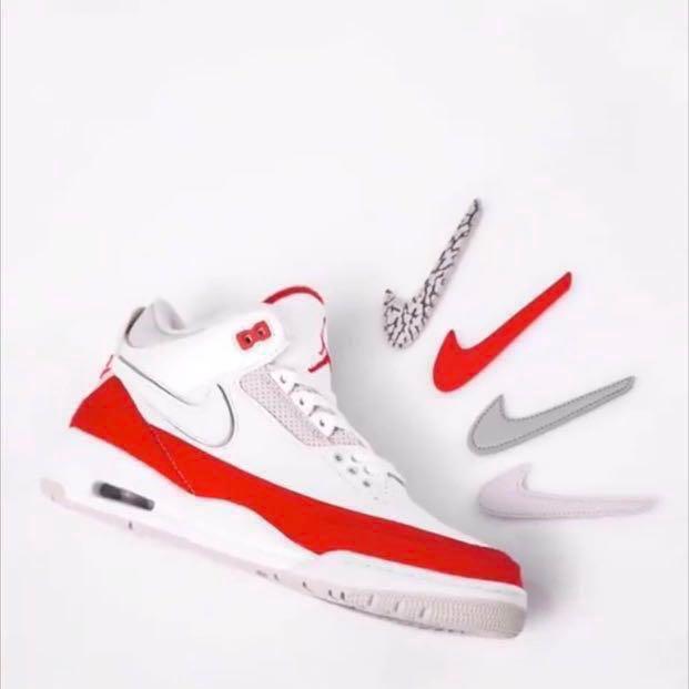 Jordan on sale 3 swoosh