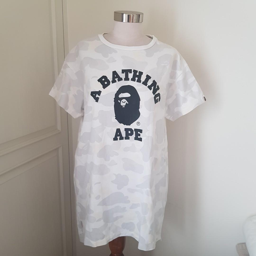 bape white camo glow in the dark