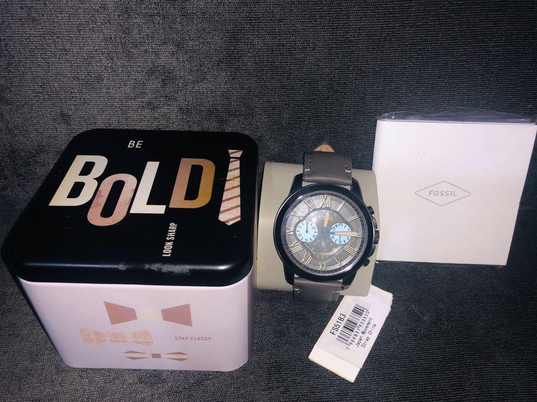 Authentic Fossil Watch FS5183, Men's 
