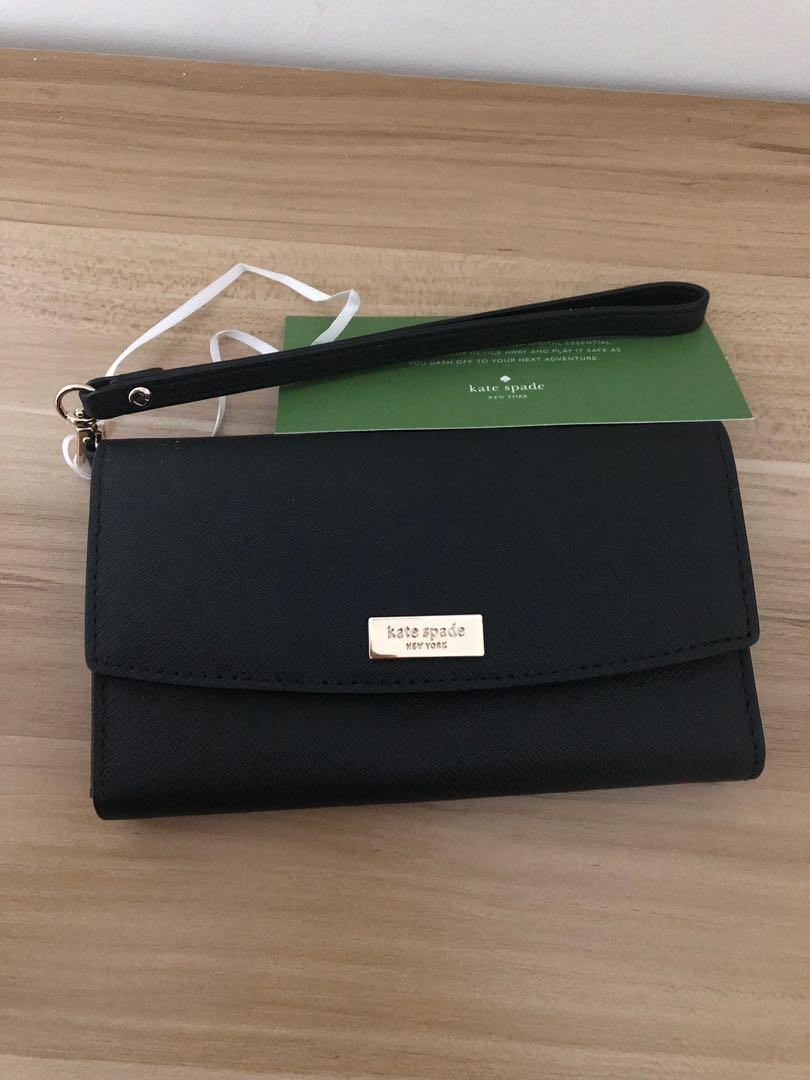 Authentic Kate Spade Wristlet Phone pocket, Women's Fashion