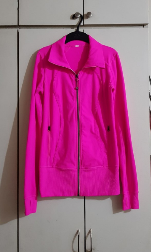 lululemon hot pink jacket