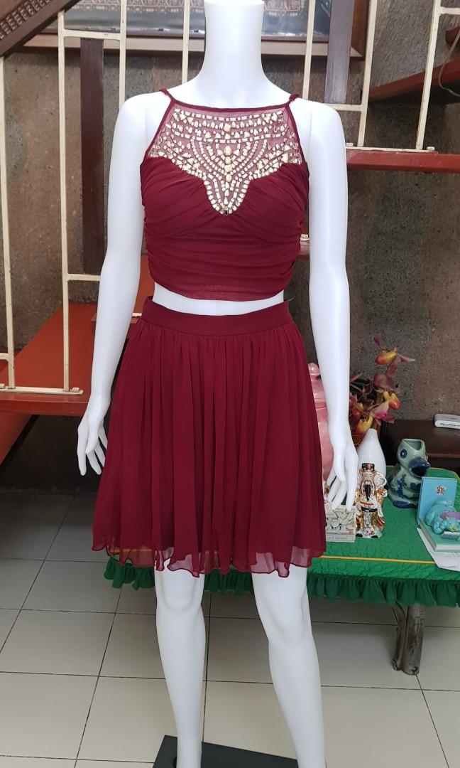 B darlin 2 piece dress sales
