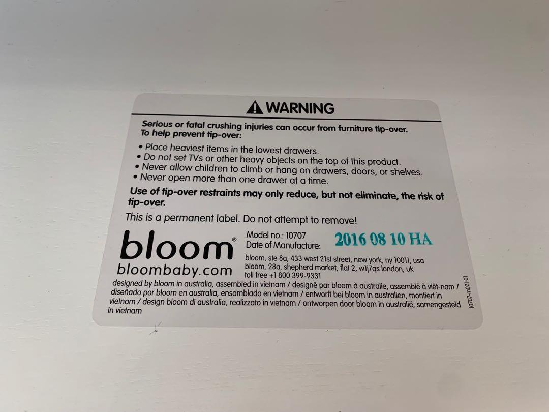 bloom changing table