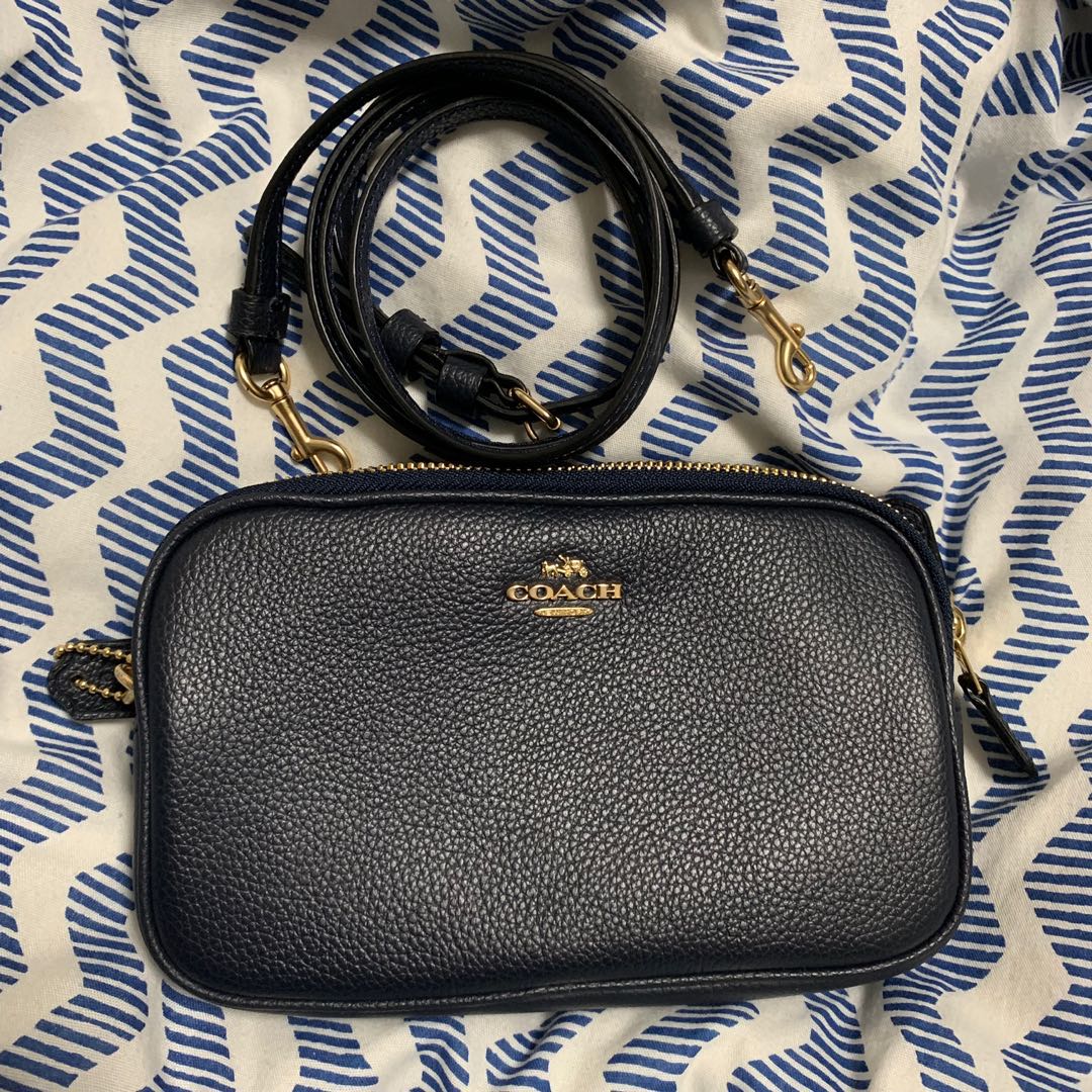 coach sadie crossbody black