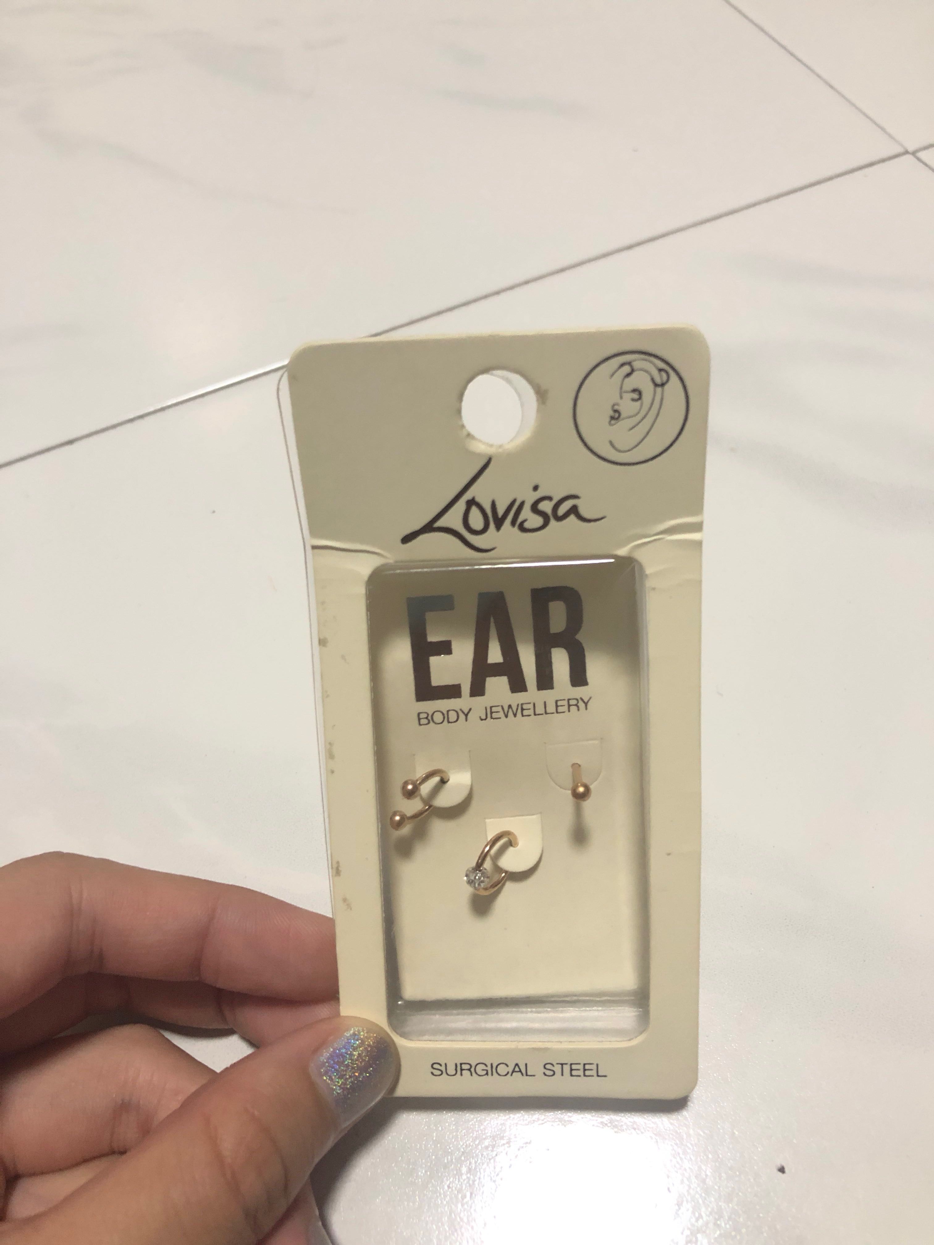 Surgical steel on sale earrings lovisa