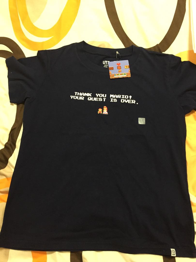 BNWT Japan Uniqlo Super Mario T shirt, Men's Fashion, Tops & Sets