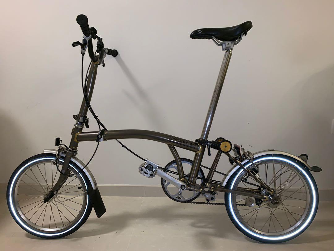 ブロンプトン 折りたたみ自転車 M3L ターキッシュグリーン Brompton