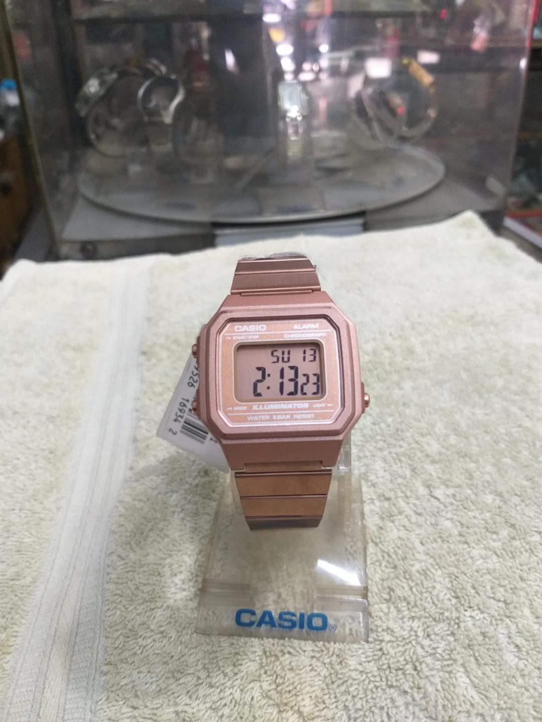 casio b650wc rose gold