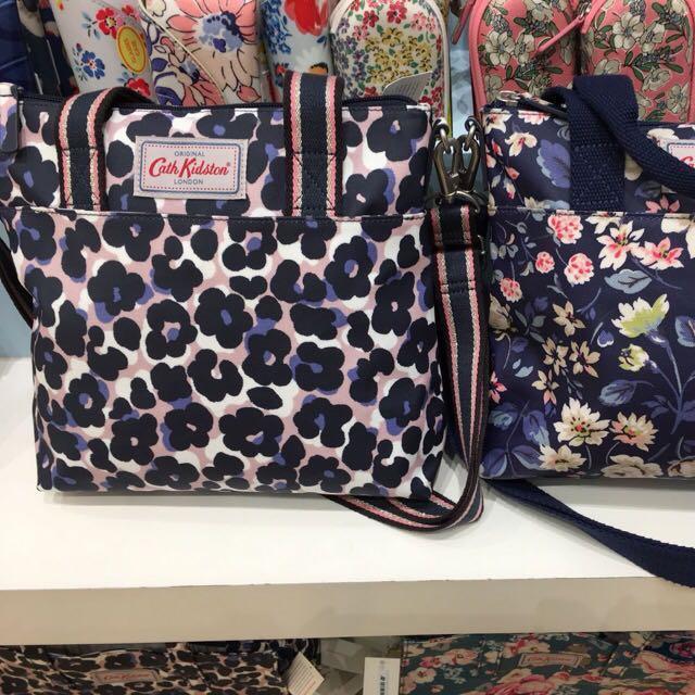 Cath Kidston mini xbody tote leopard flower Women s Fashion Bags Wallets Beach Bags on Carousell