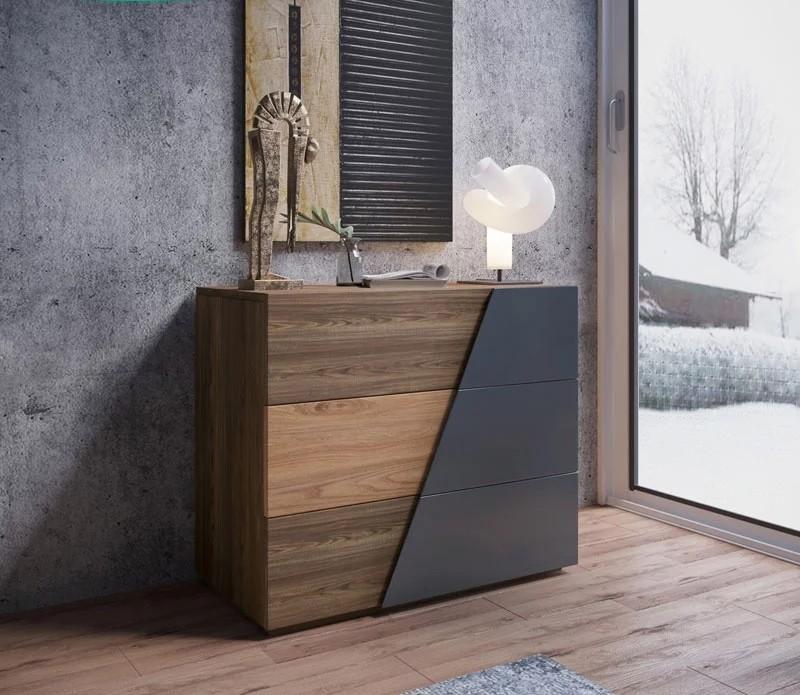 CAVANA 3 Drawer Dresser, Furniture, Shelves & Drawers on Carousell