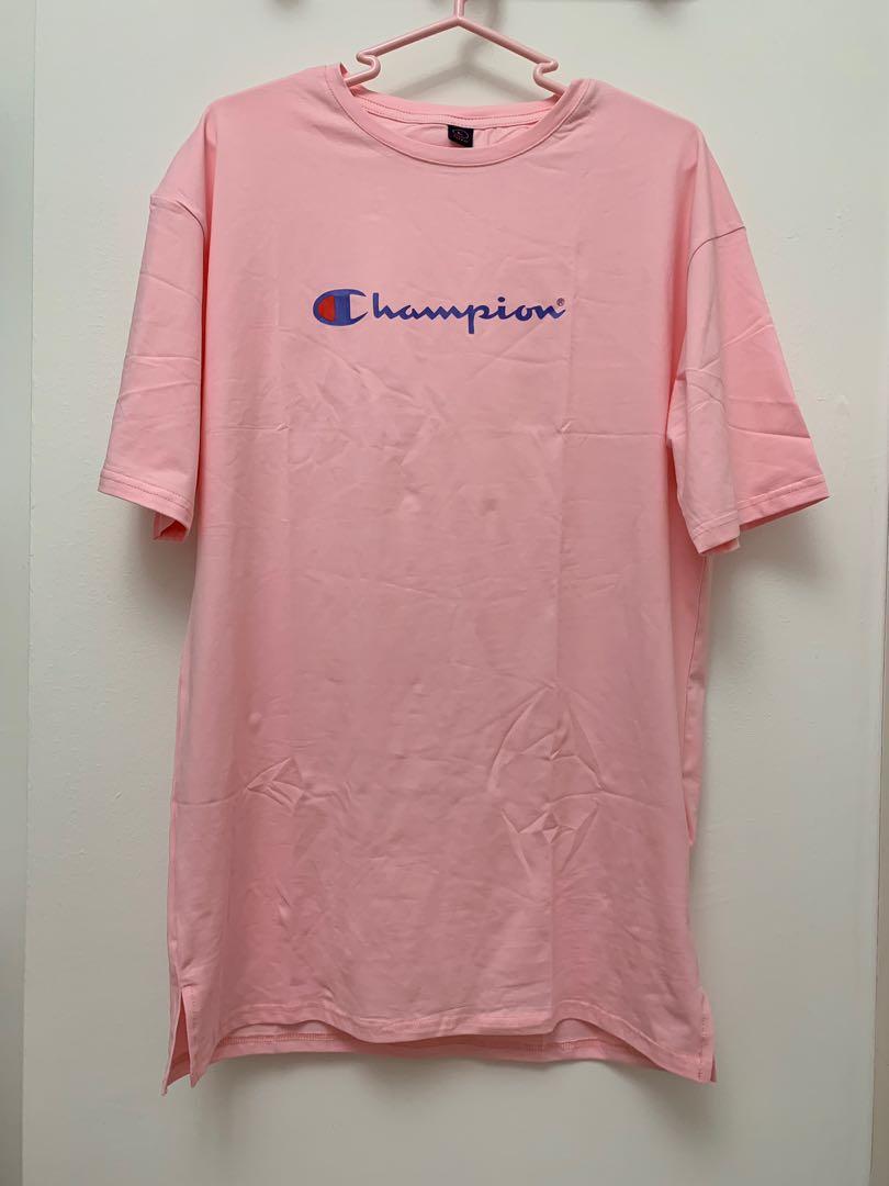 pink champion dress