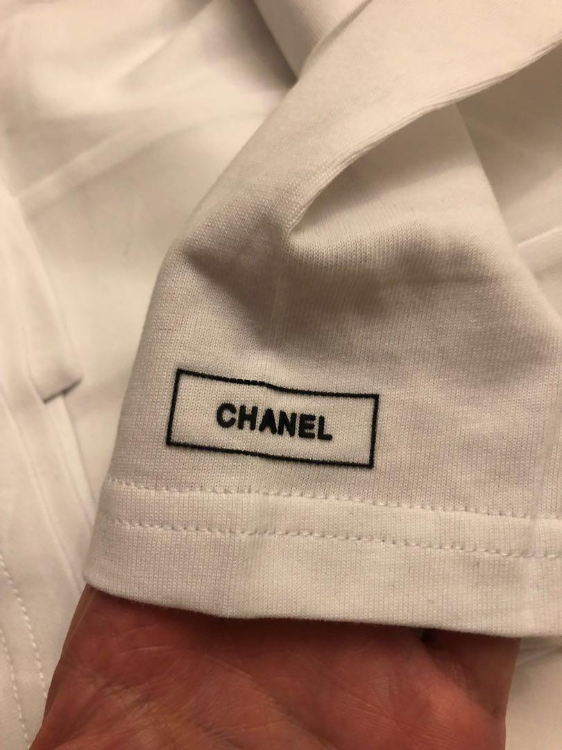 Chanel tee, Men's Fashion, Tops & Sets, Tshirts & Polo Shirts on Carousell