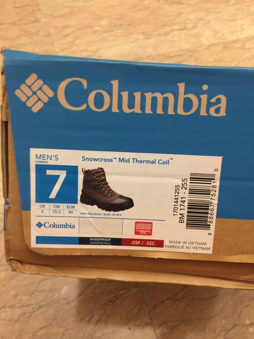 Columbia thermal coil sales boots