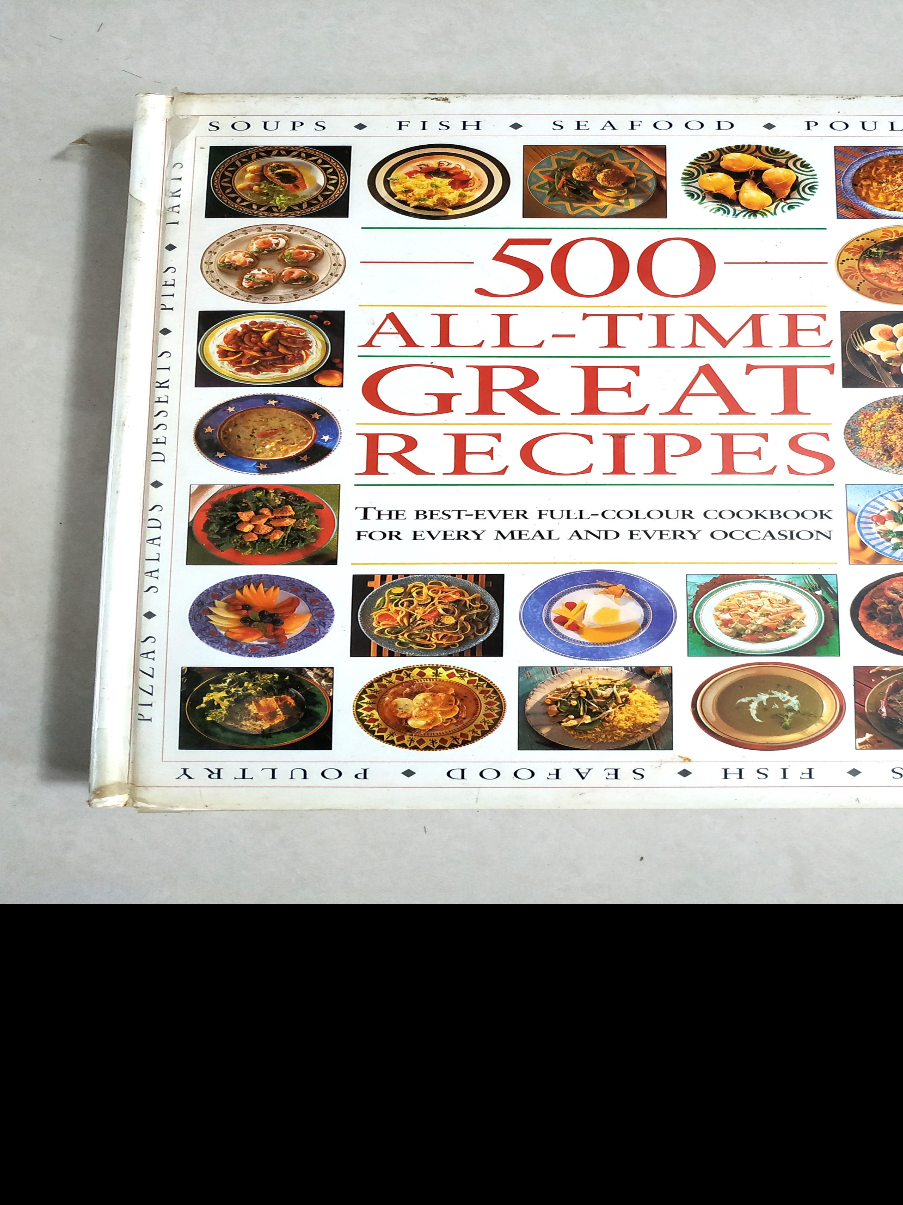 Cooking Book 500 Great Recipes Books Stationery Magazines Others On Carousell