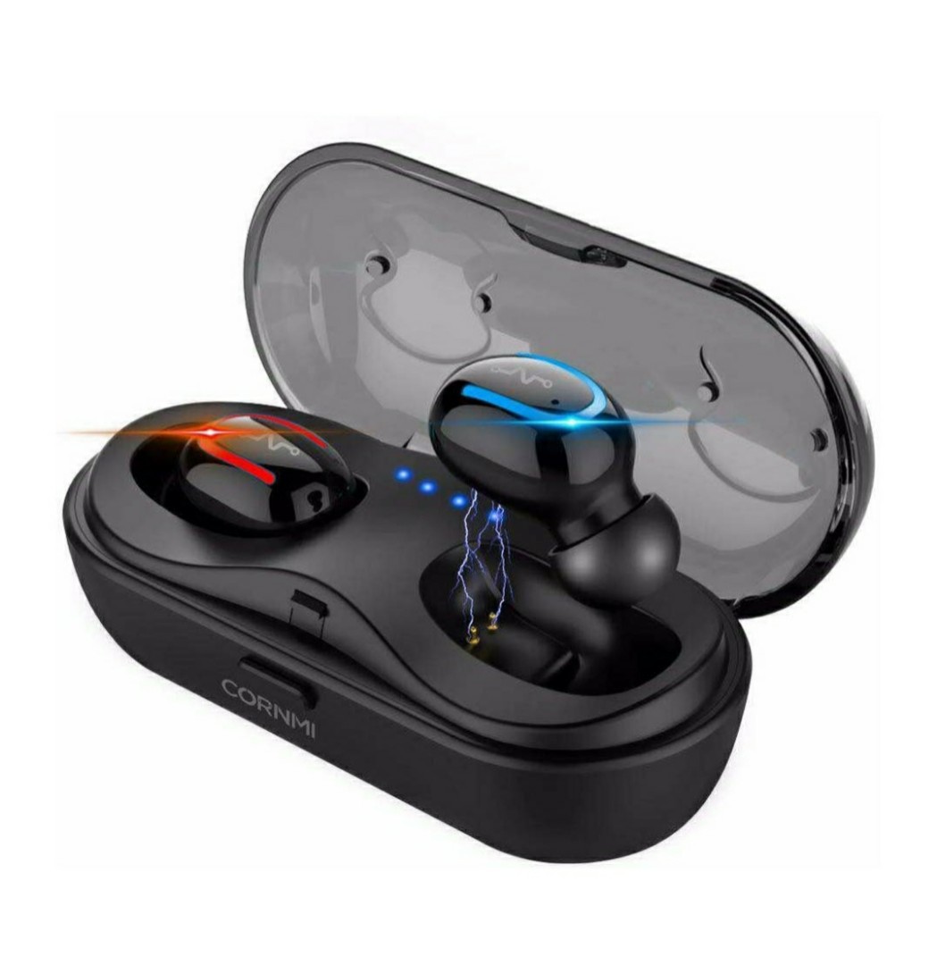 true wireless earbuds with charging case