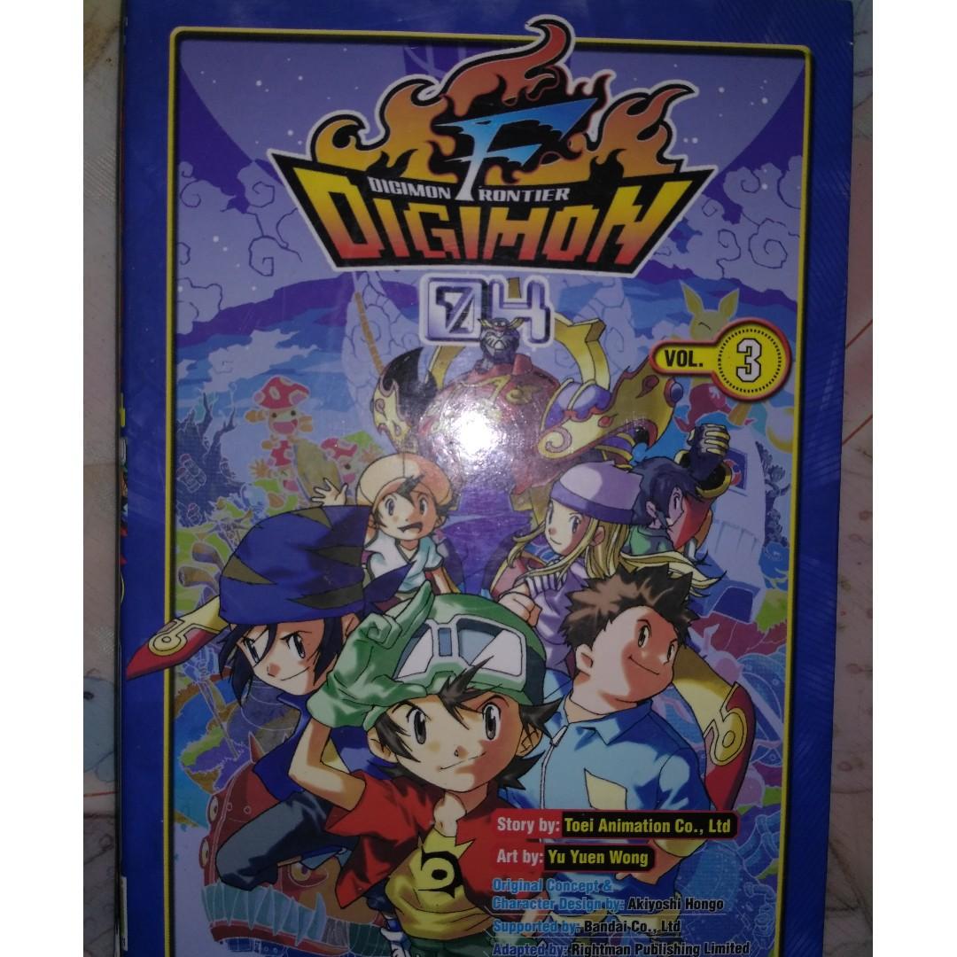 Get Wallpaper Digimon Frontier Vol 3 Books Stationery Comics Manga On For Free