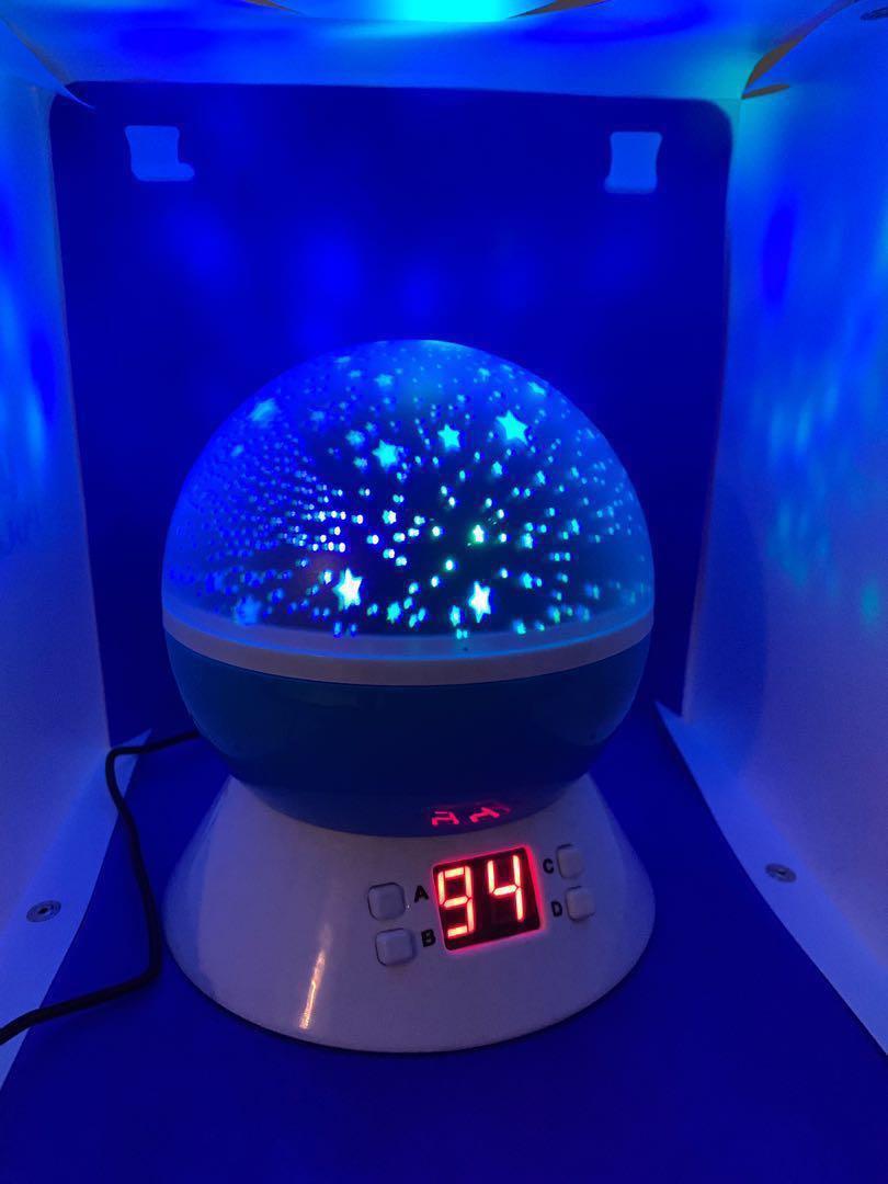 Dream Rotating Projection Lamp Galaxy Sky Themed Disco