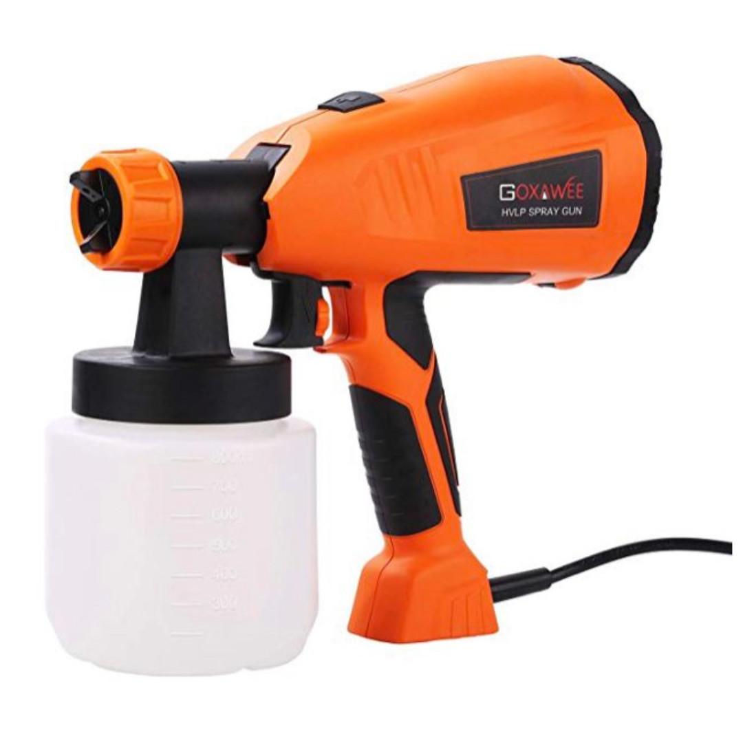 E2407 Goxawee Hvlp Paint Sprayer 400w Electric Spray Gun 800ml