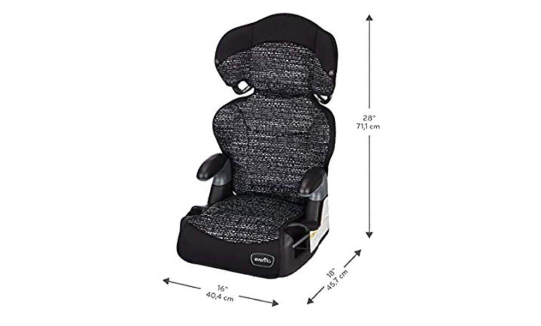 evenflo big kid amp high back booster